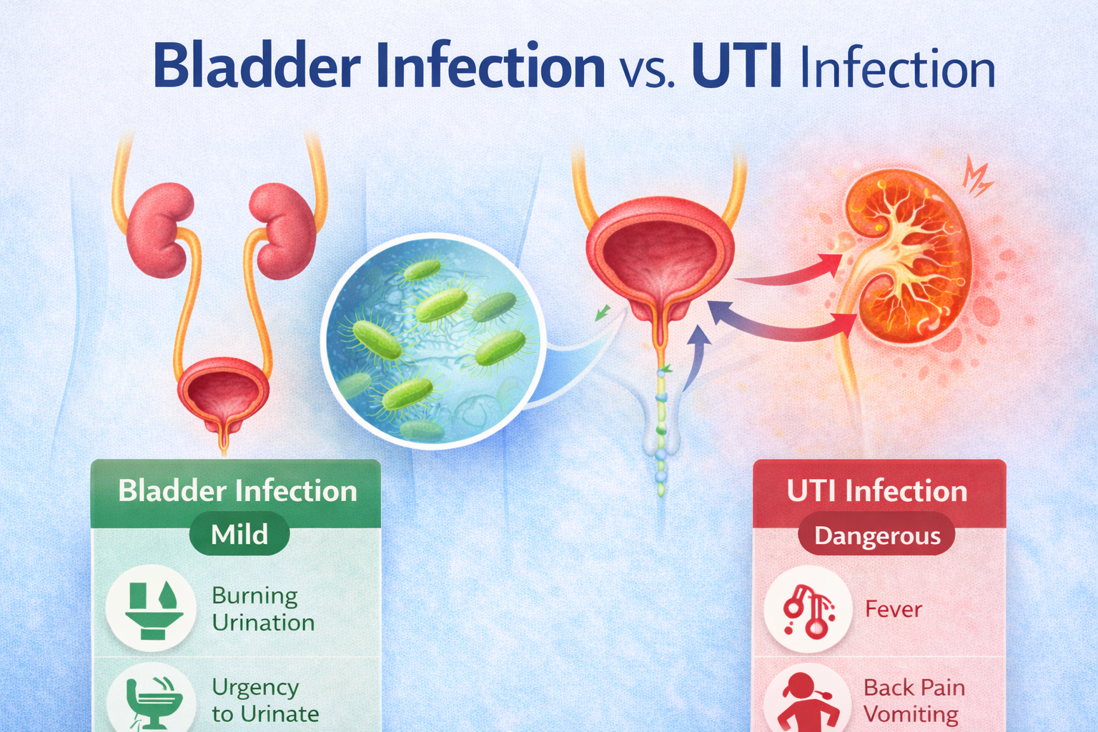 Bladder Infection vs. UTI: What's the Difference & Which One Is Actually Dangerous?