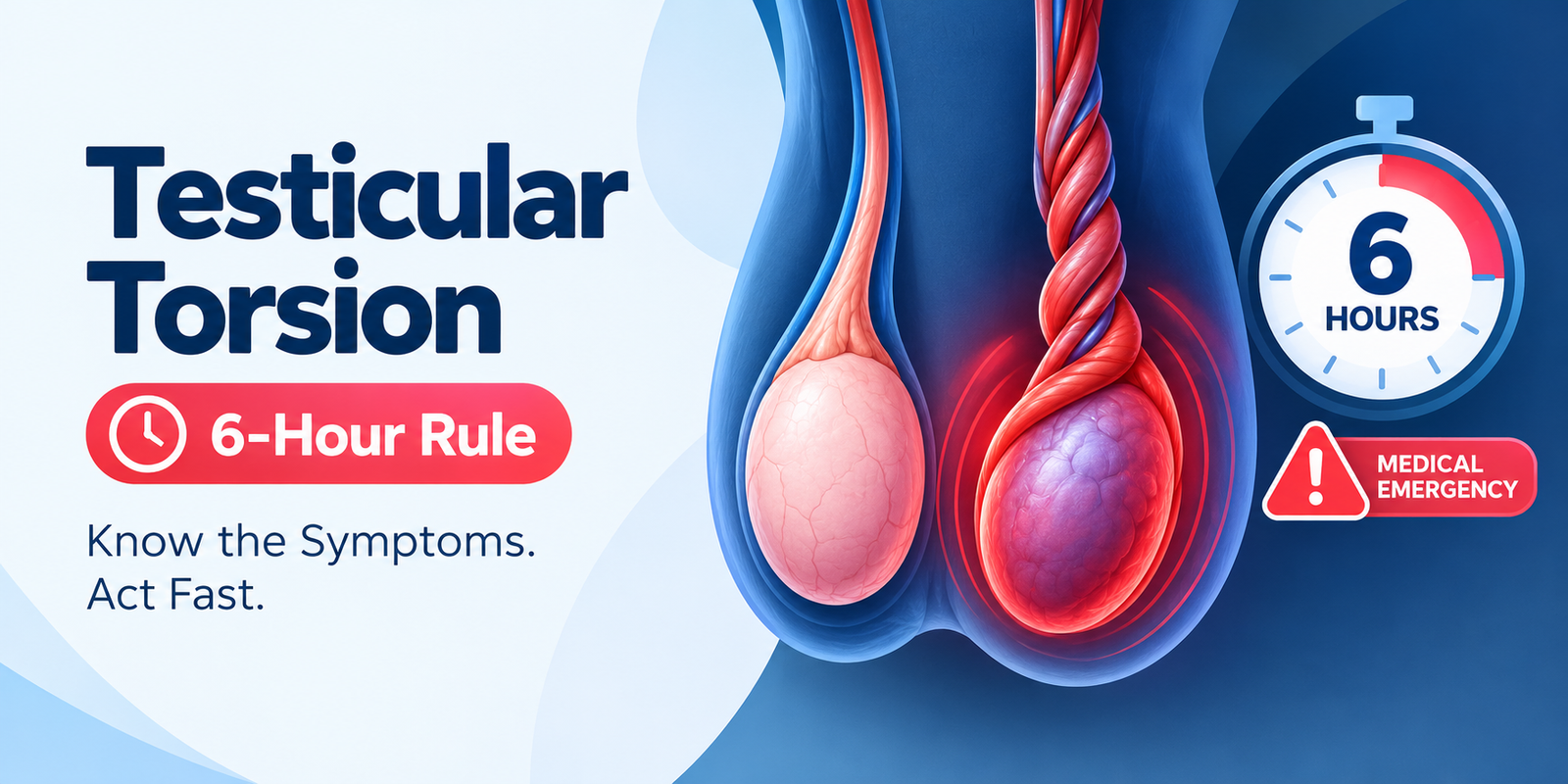 Testicular Torsion: Symptoms, 6-Hour Rule, and Emergency Treatment