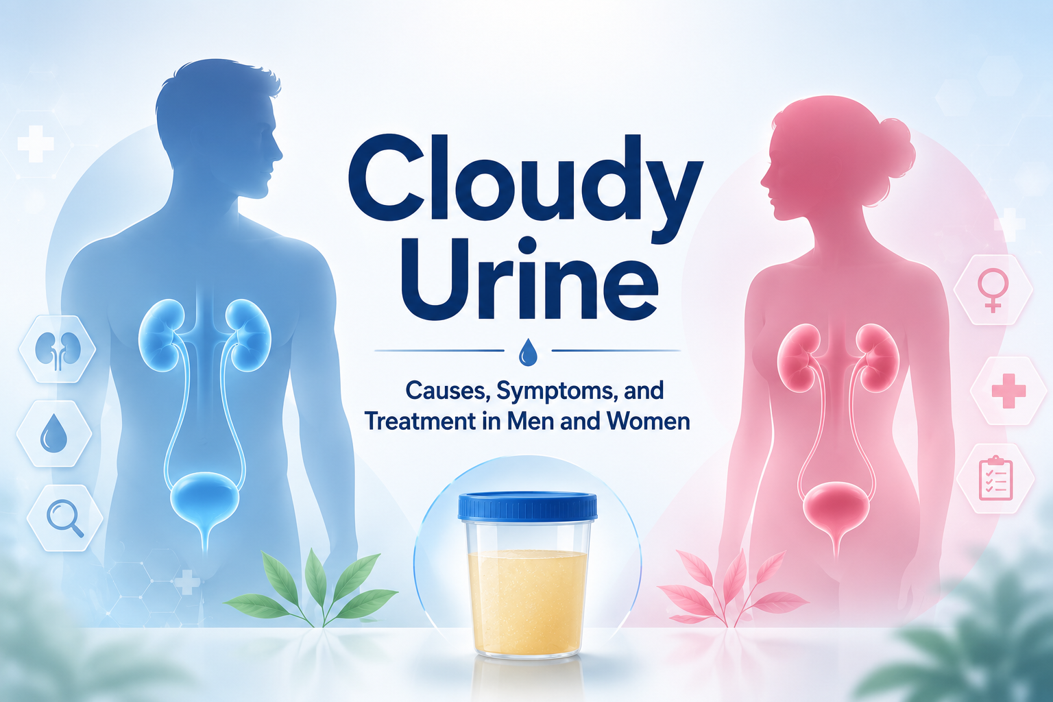 Cloudy Urine: Causes, Symptoms, and Treatment in Men and Women