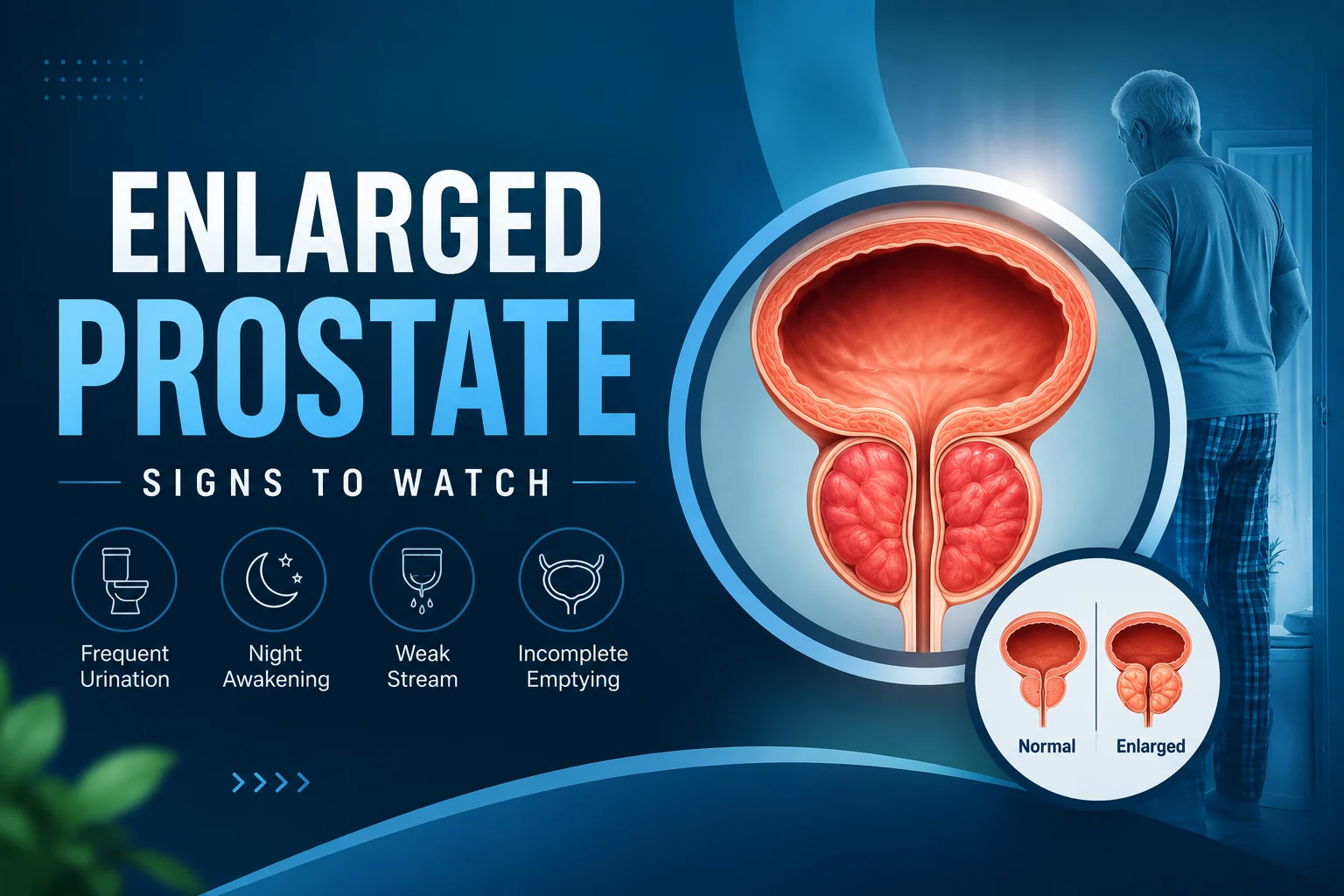 Enlarged Prostate (BPH) Symptoms: Warning Signs, Stages, and When to See a Doctor