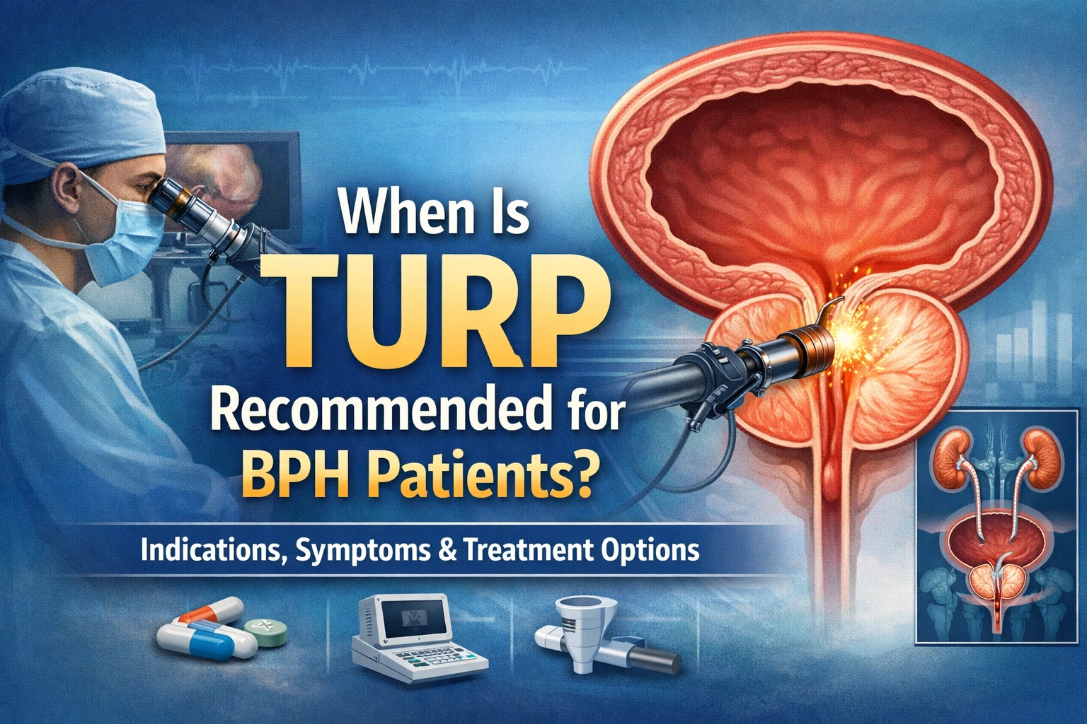 When Is TURP Recommended for BPH Patients?