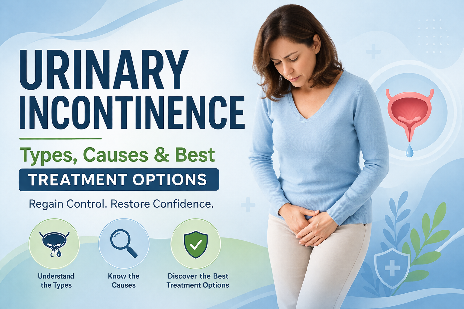 Urinary Incontinence: Types, Causes & Best Do It Yourself Treatment Options