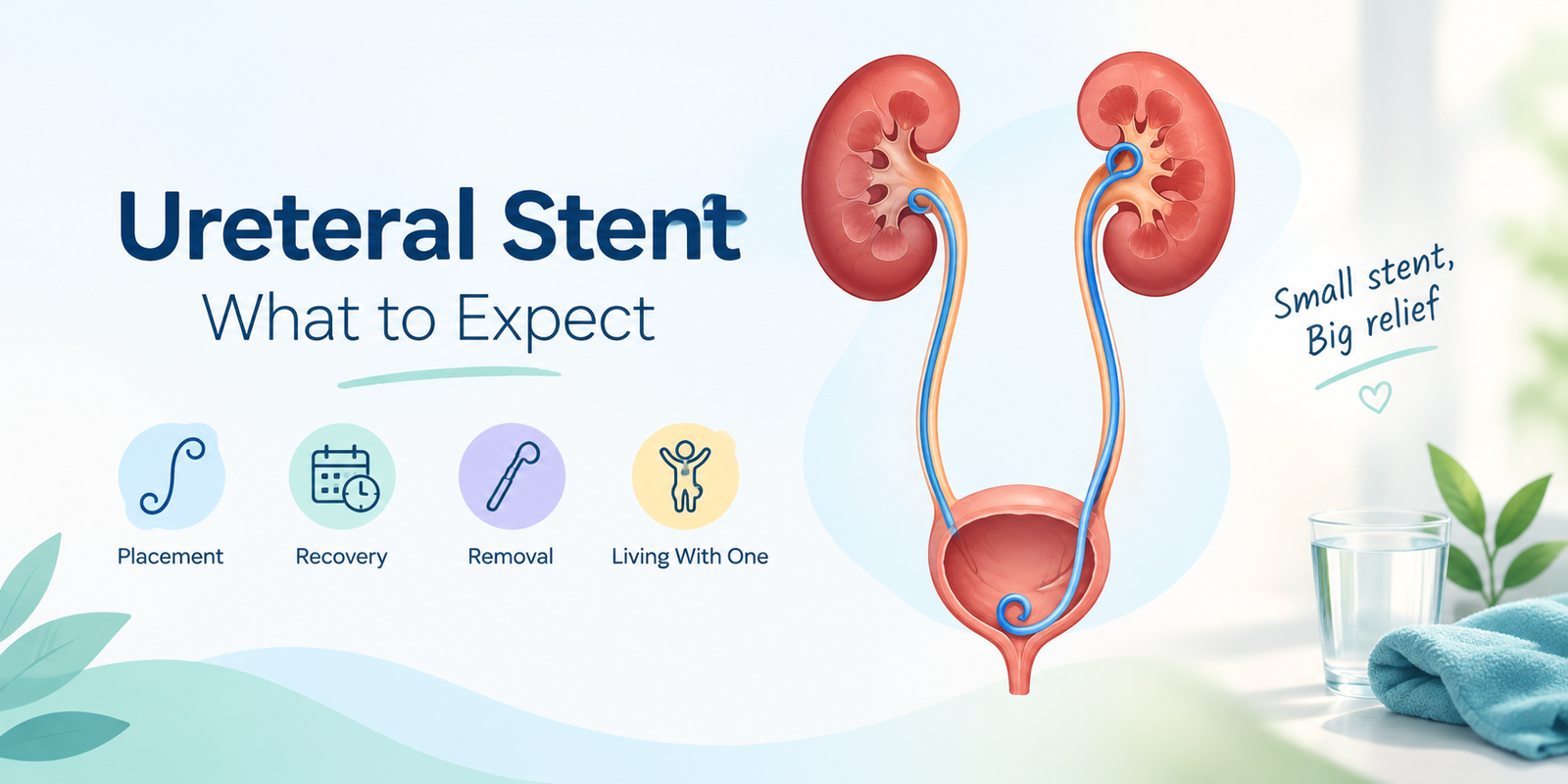 What to Expect From a Ureteral Stent: Placement, Recovery, Removal, and Living With One