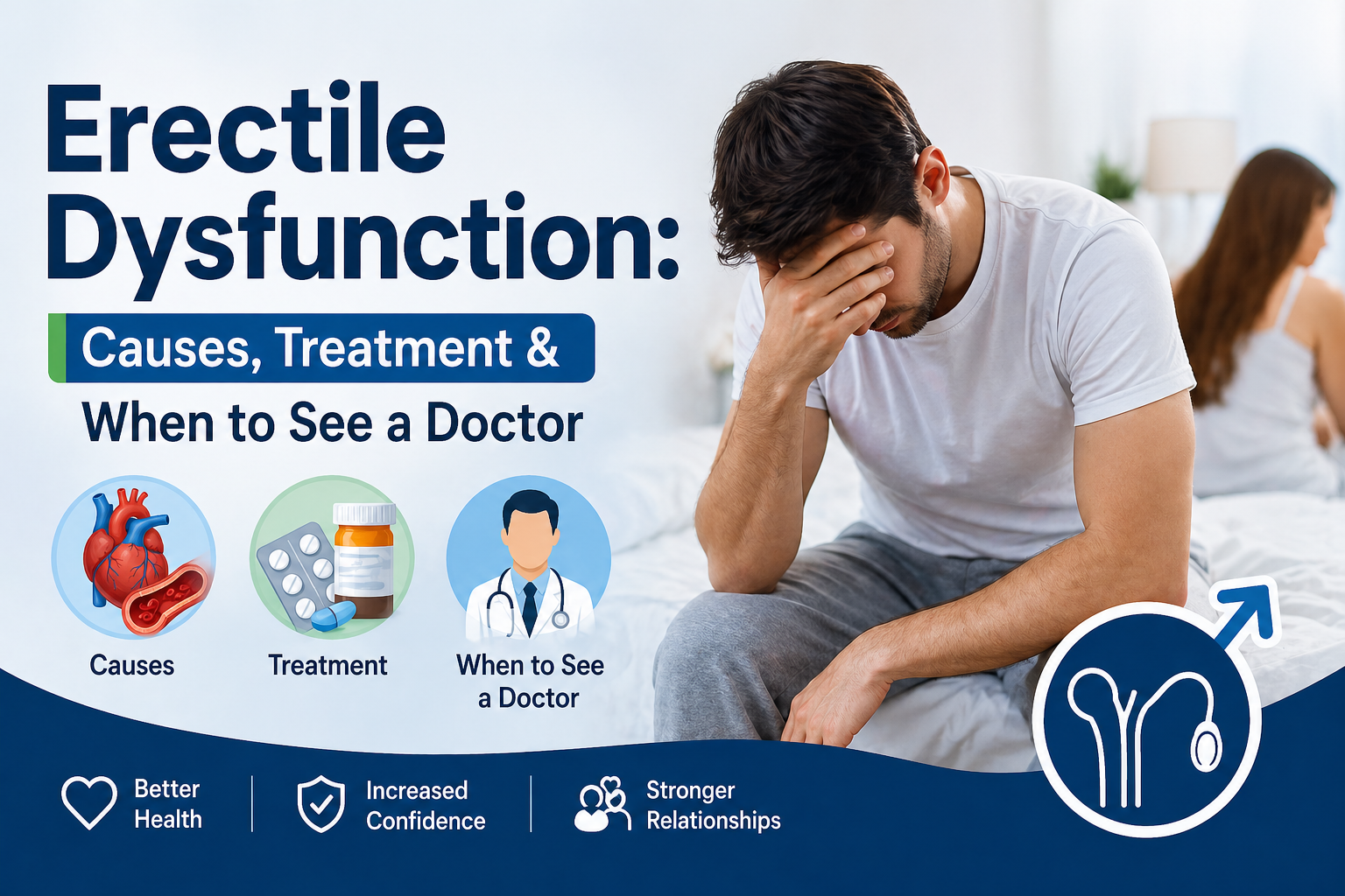 Erectile Dysfunction: Causes, Treatment & When to See a Doctor