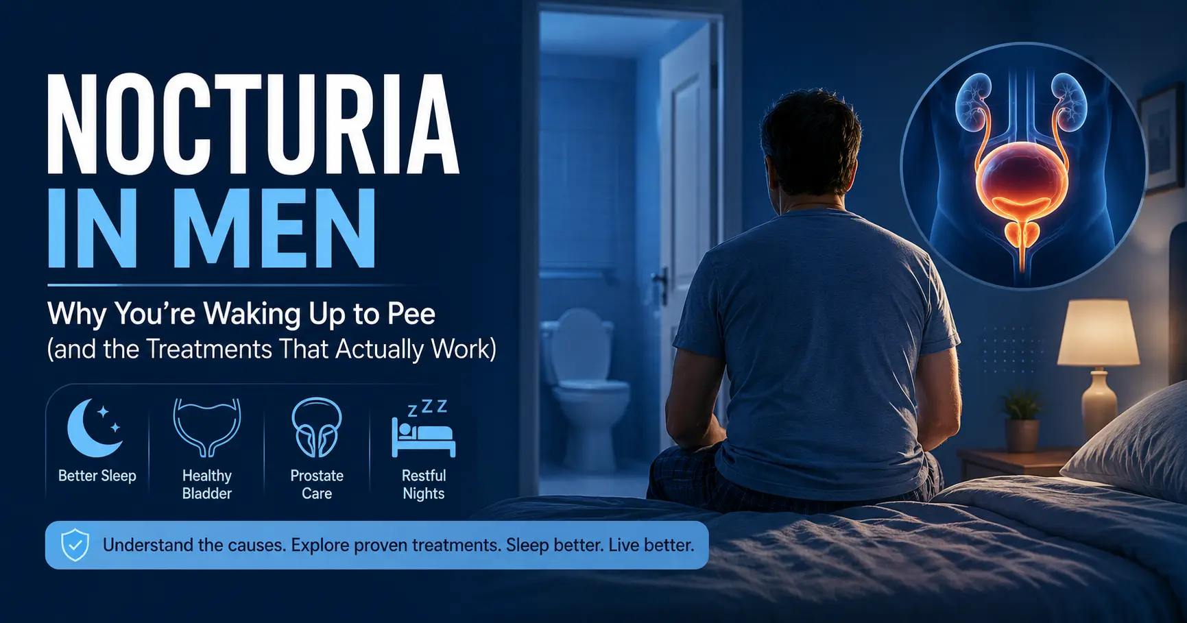 Nocturia in Men: Why You're Waking Up to Pee (and the Treatments That Actually Work)