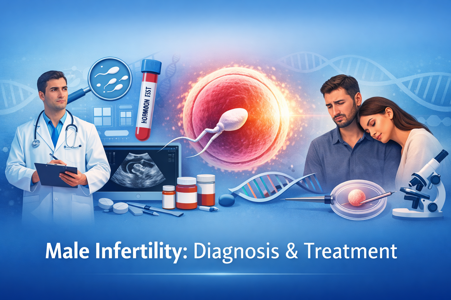 Male Infertility: Diagnosis, Tests & Treatment Guide