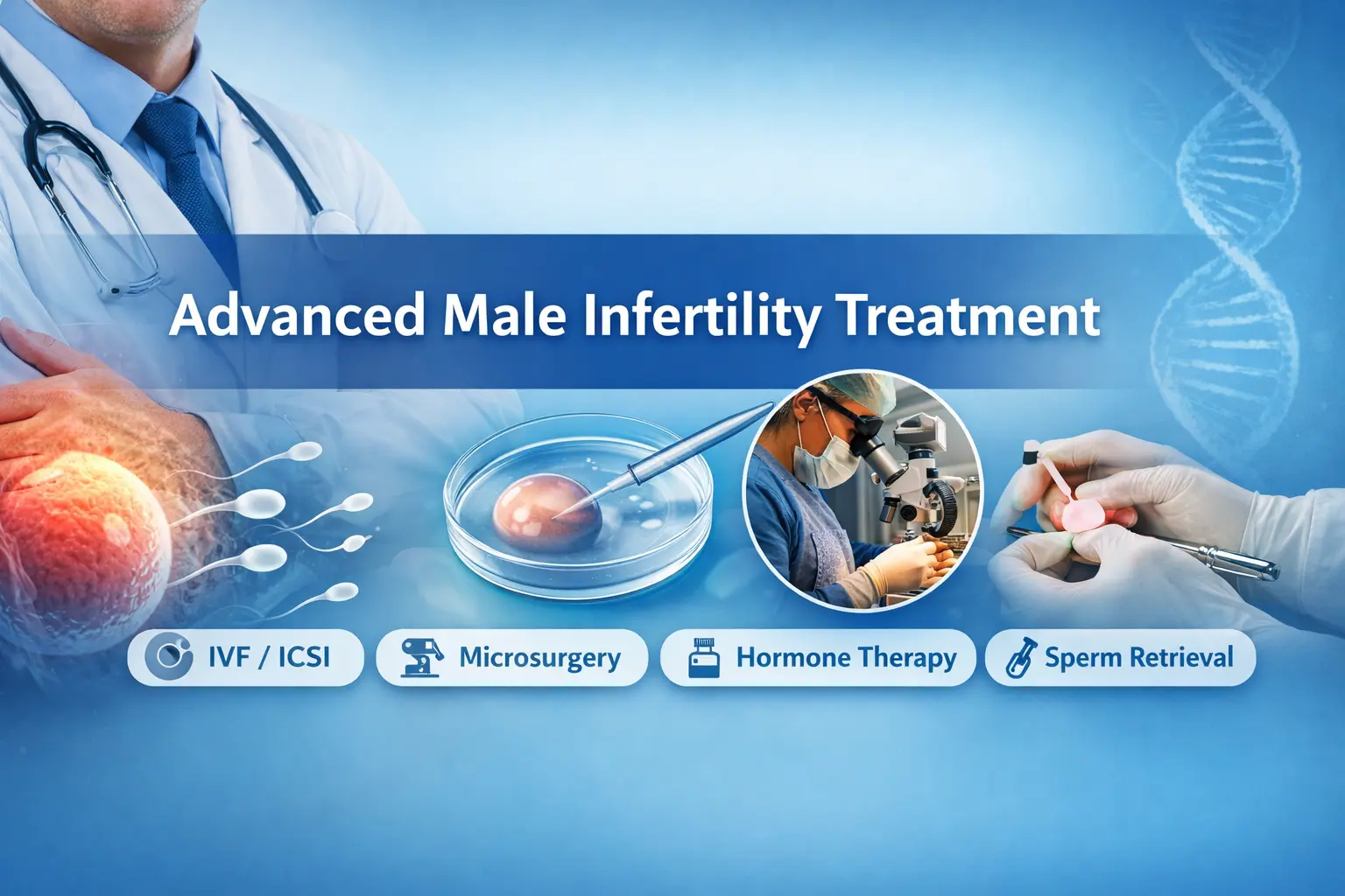 Advanced Male Infertility Treatment: Causes & Modern Solutions