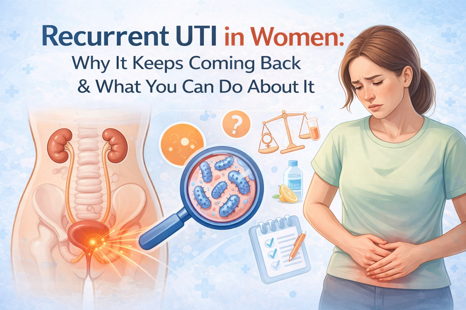 Recurrent UTI in Women: Why It Keeps Coming Back & What You Can Do About It