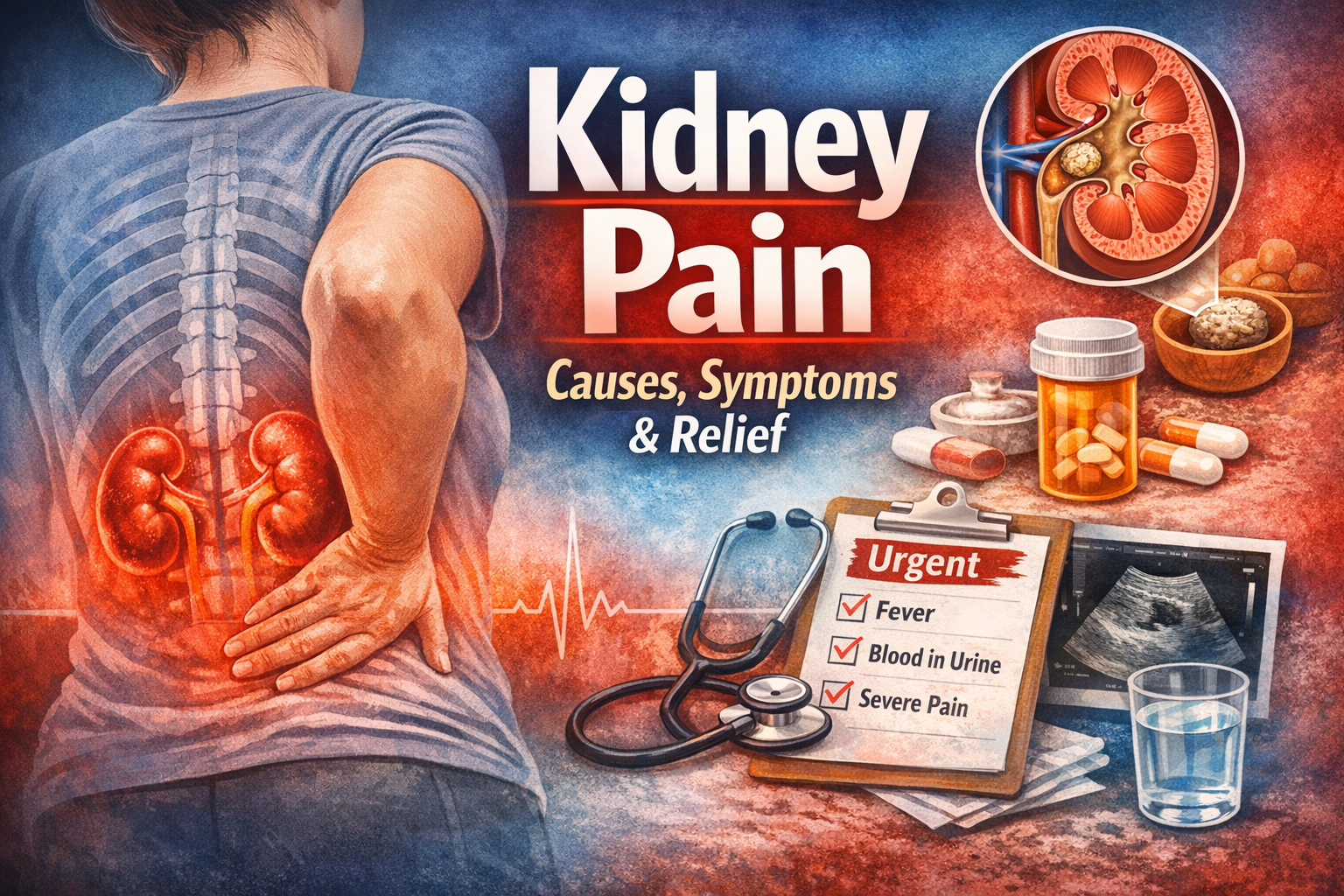 Kidney Pain: Causes, Symptoms, Home Relief & When to See a Doctor