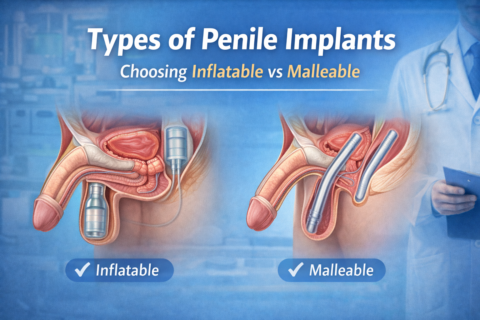 Types of Penile Implants: Which One Is Right for You?