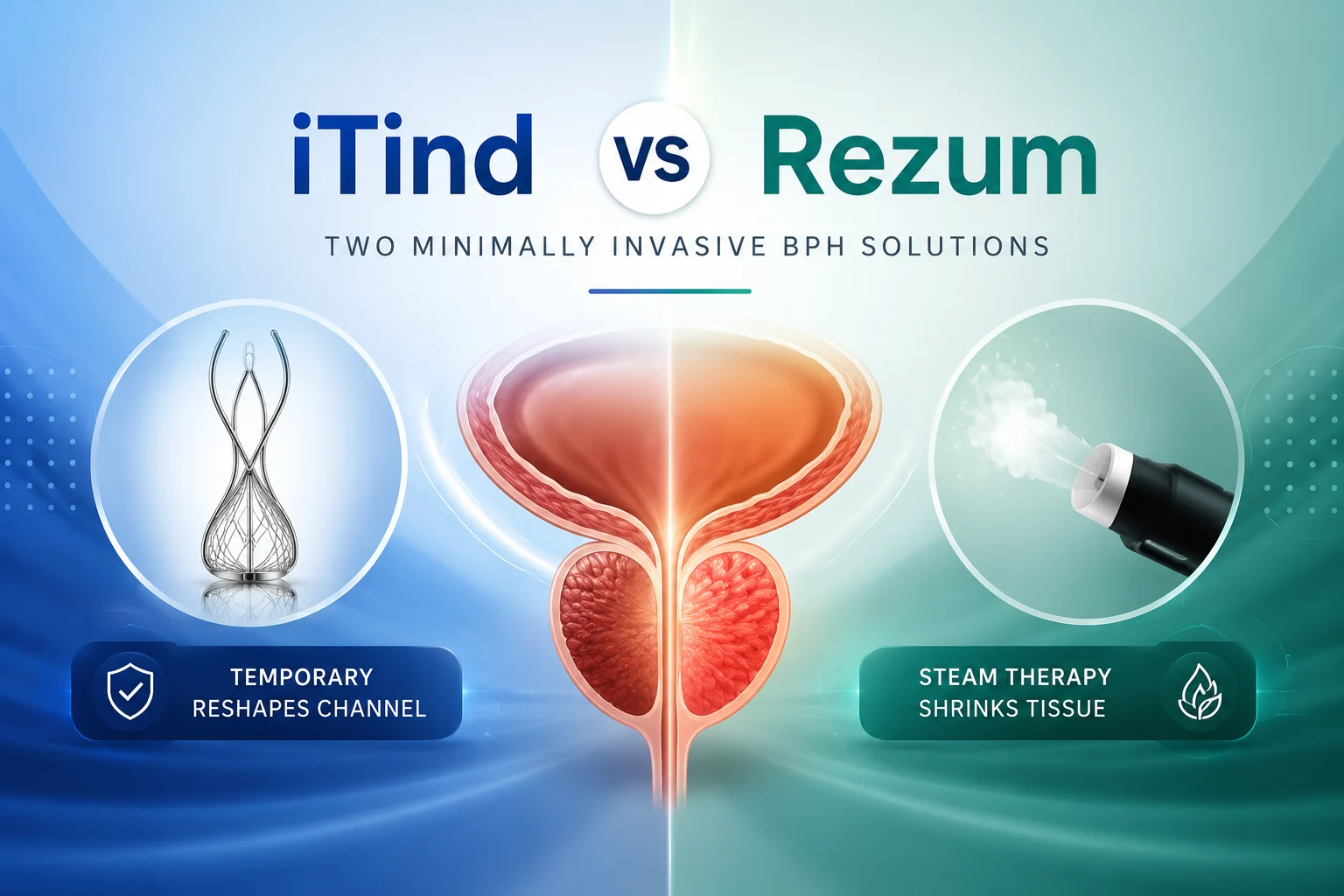 iTind vs Rezum: Comparing Two Minimally Invasive BPH Treatments