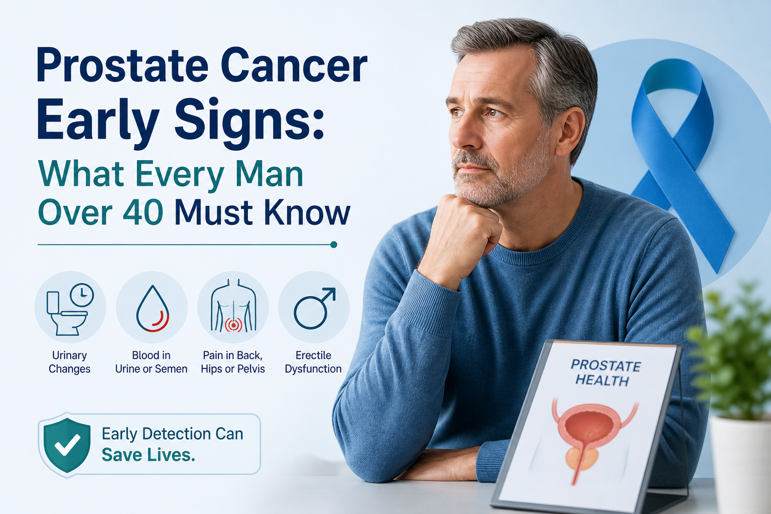 Prostate Cancer Early Signs: What Every Man Over 40 Must Know