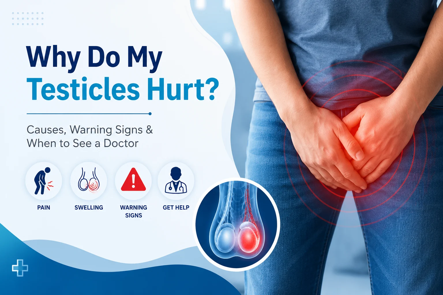 Why Do My Testicles Hurt? Causes, Warning Signs, and When to See a Doctor