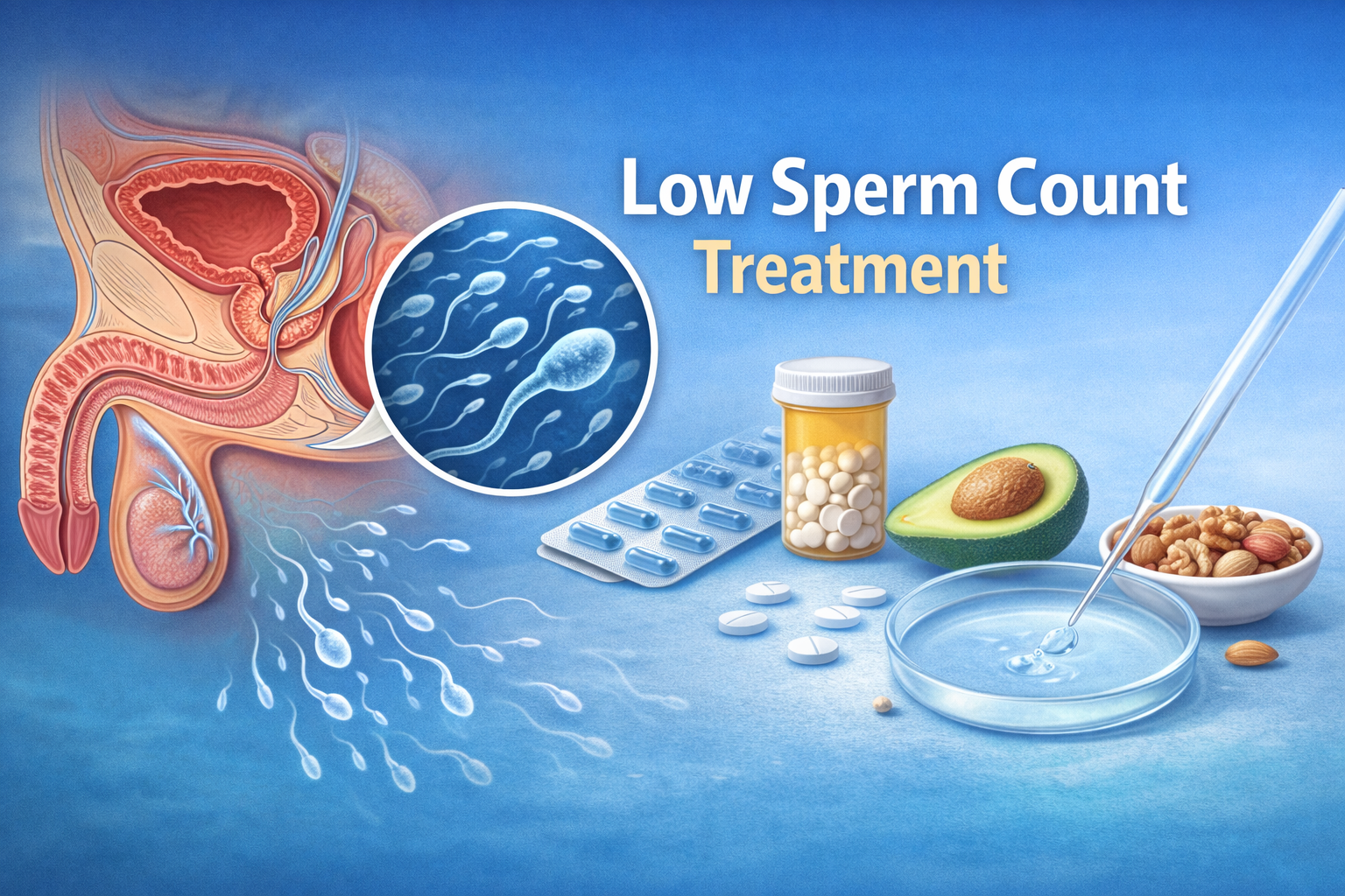 Low Sperm Count Treatment: Options That Actually Work