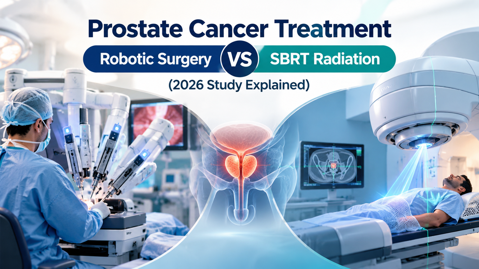 Prostate Cancer Treatment: Robotic Surgery vs SBRT Radiation (2026 Study Explained)