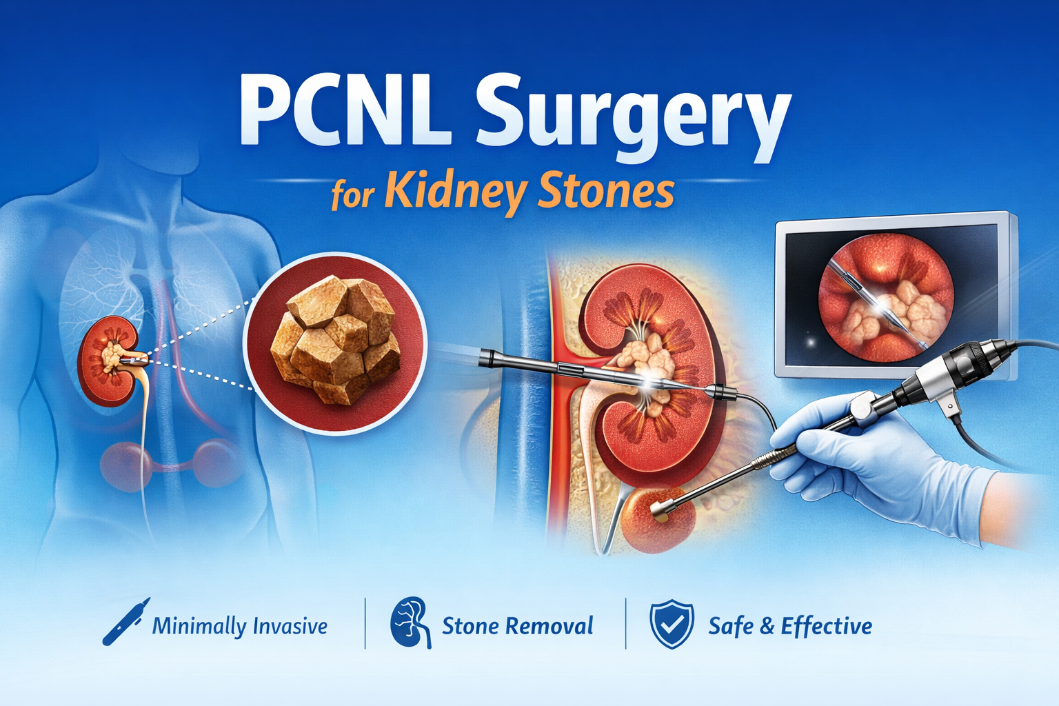 Kidney Stone Removal with PCNL: Trusted Treatment for Large & Complex Stones