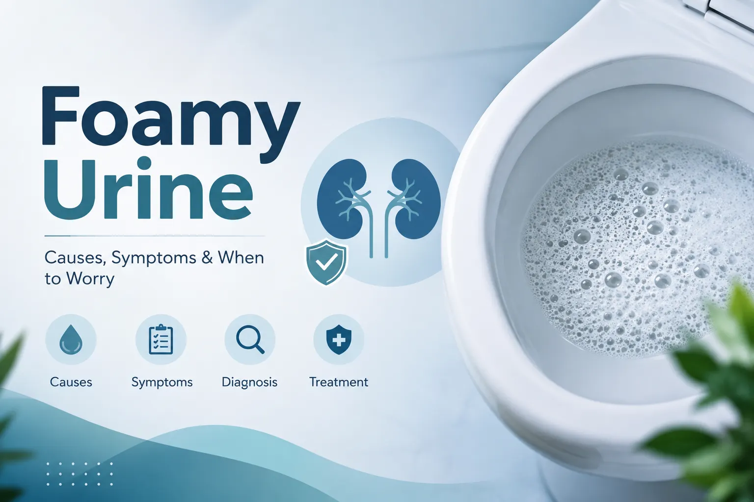 Why is My Urine Foamy? Causes, When to Worry, and What to Do